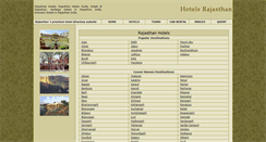 Desktop Screenshot of hotelsrajasthan.net